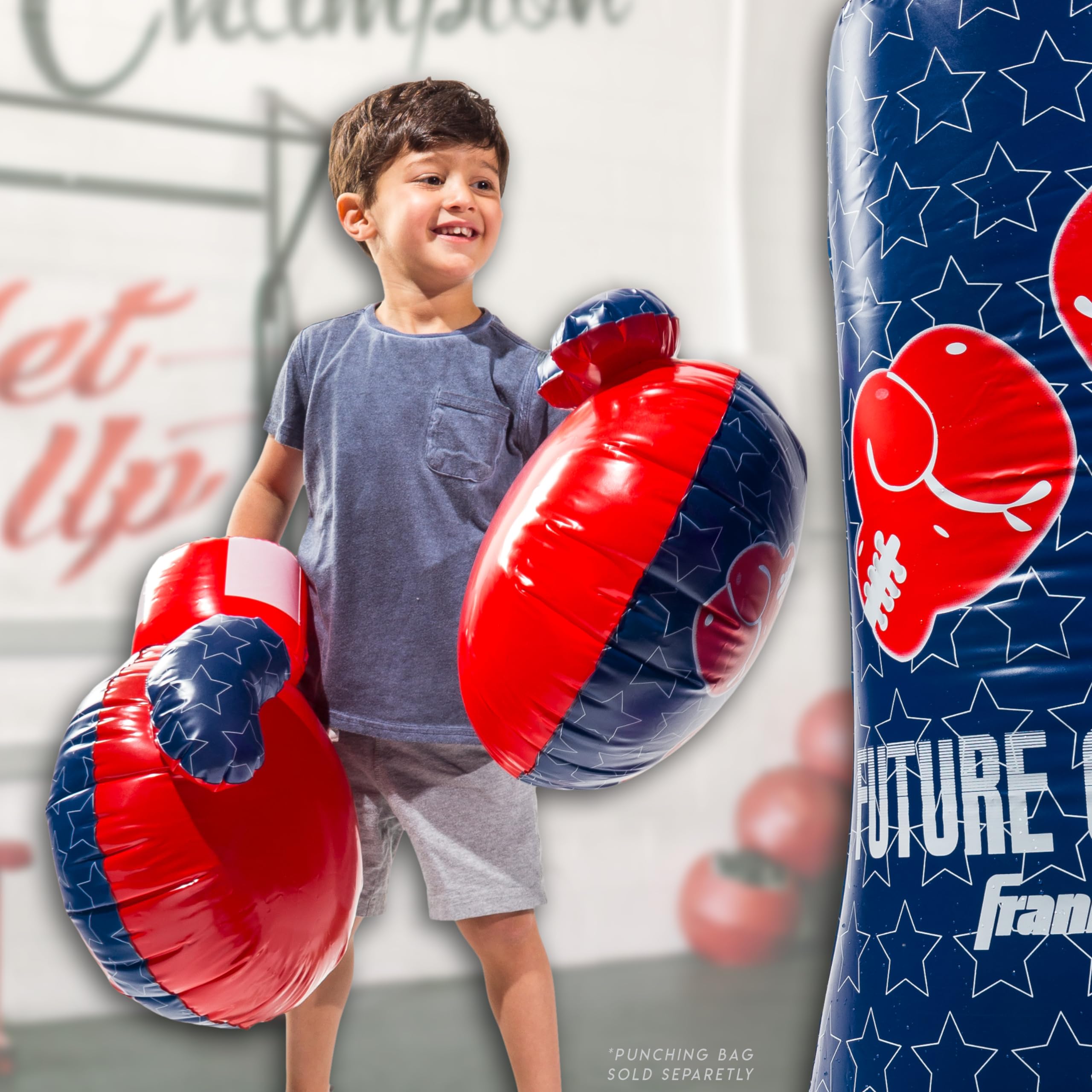 Amazon.co.jp: Franklin Sports Inflatable Boxing Gloves - Future